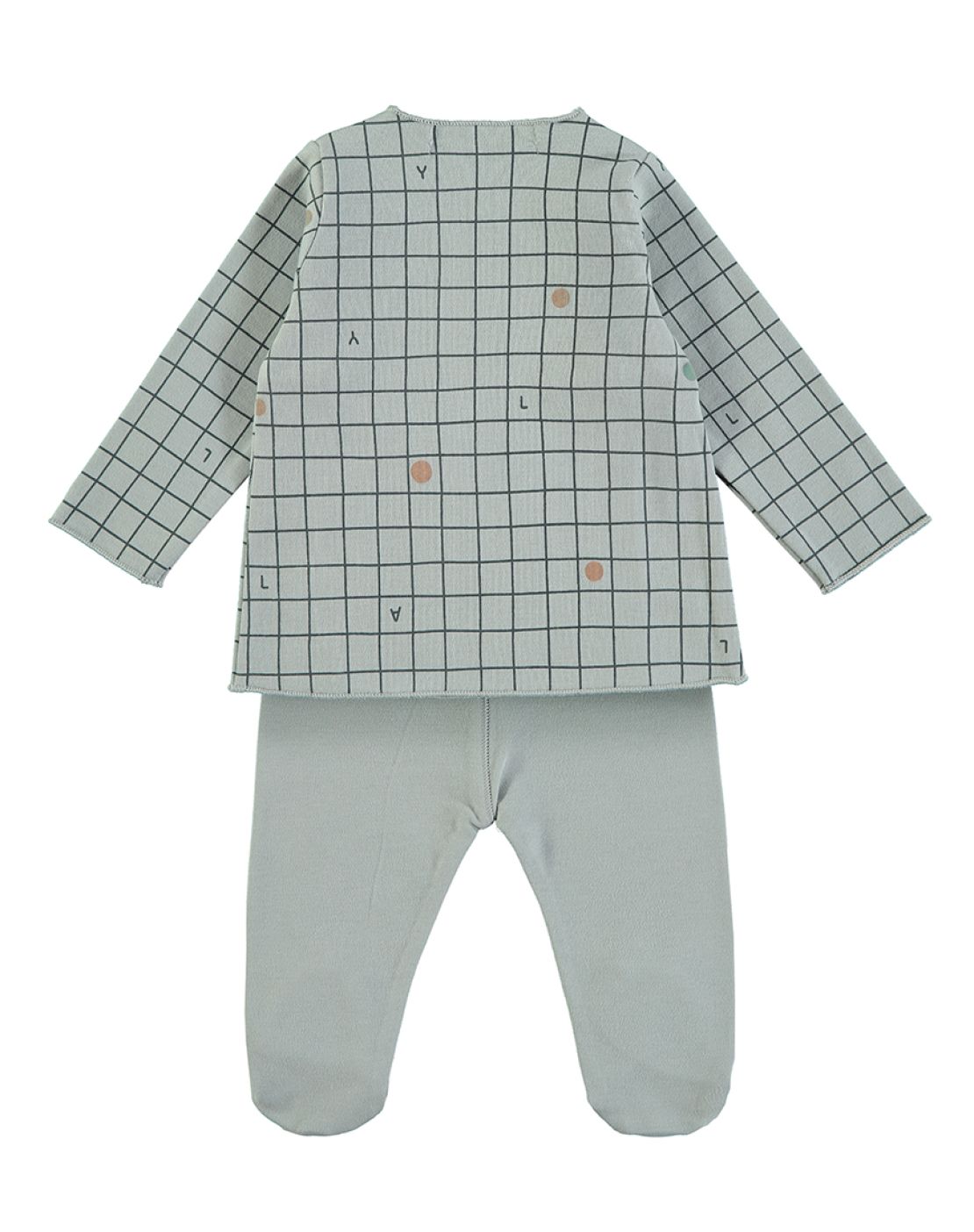 Jubón + polaina<br>CHECKS BLUE