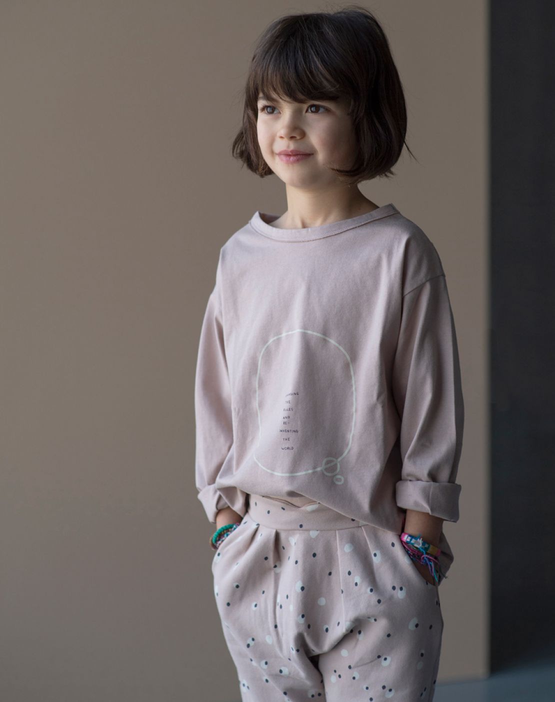 Pantalón SPOTS ROSA