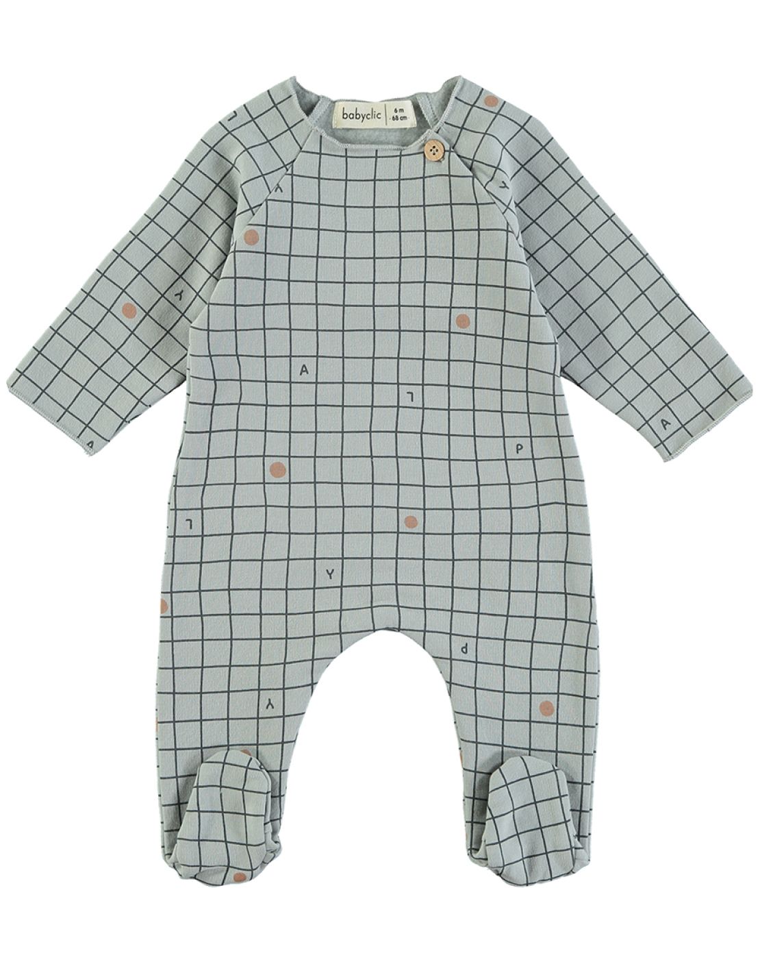 Pelele<br>CHECKS BLUE