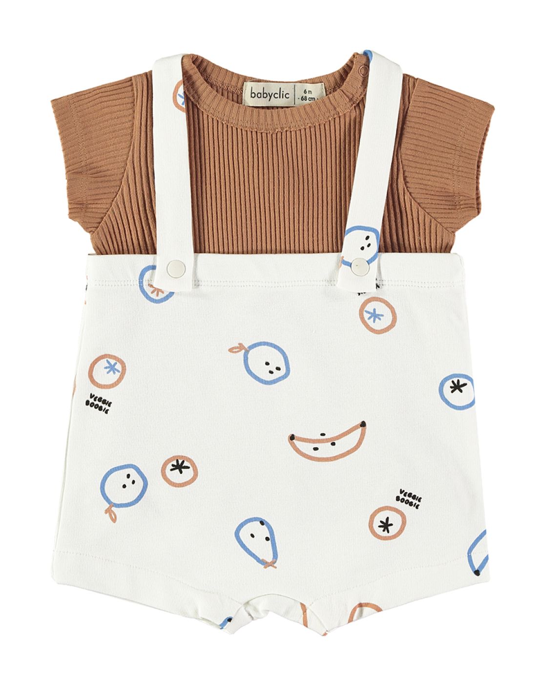 Salopette + T-shirt<br>Veggie Boggie