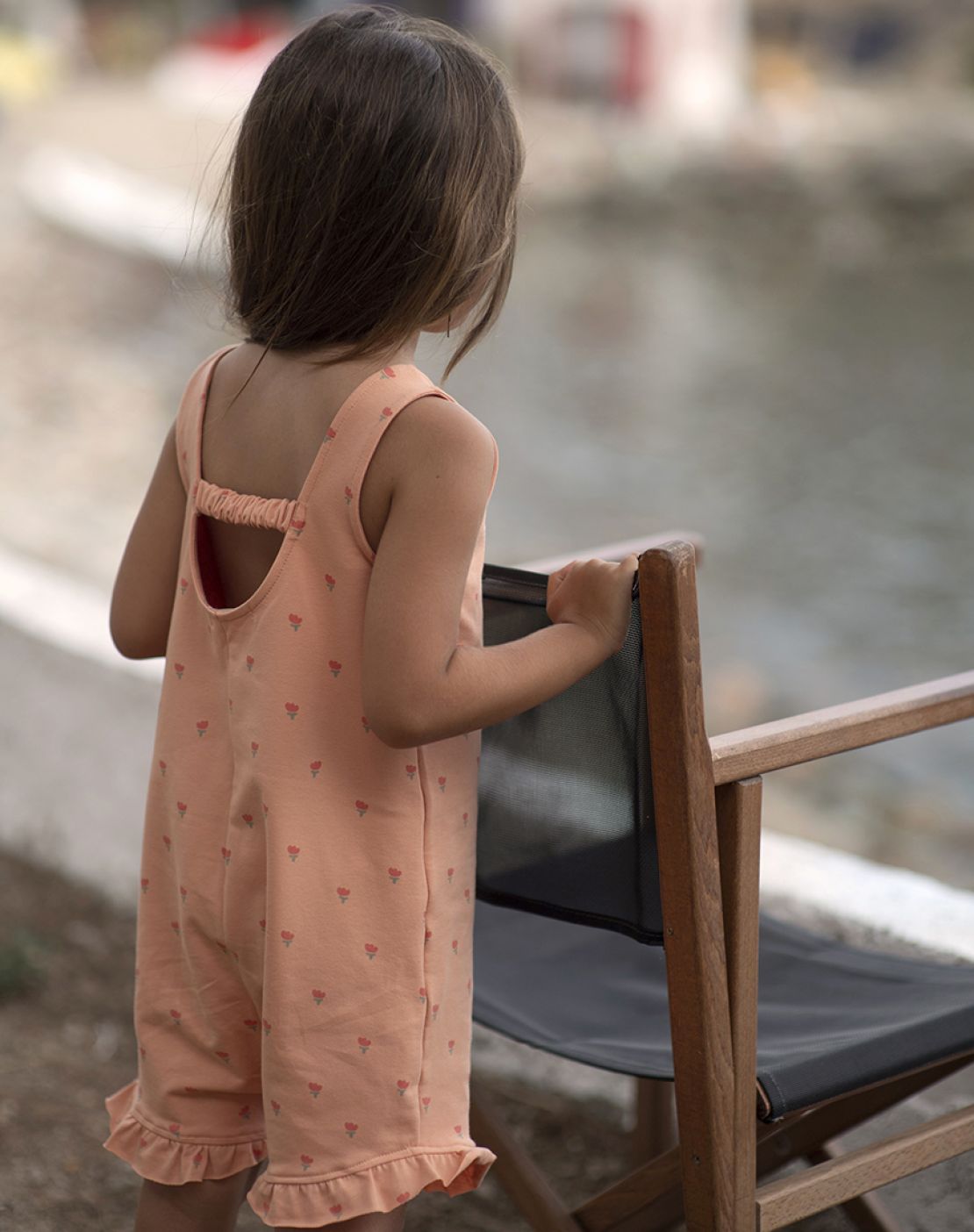 Overalls<br>POPPIES APRICOT