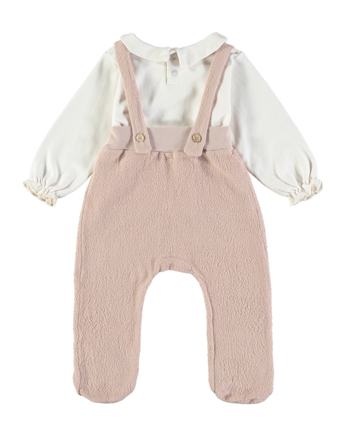 Salopettes + Tshirts<br>SOFT PINK