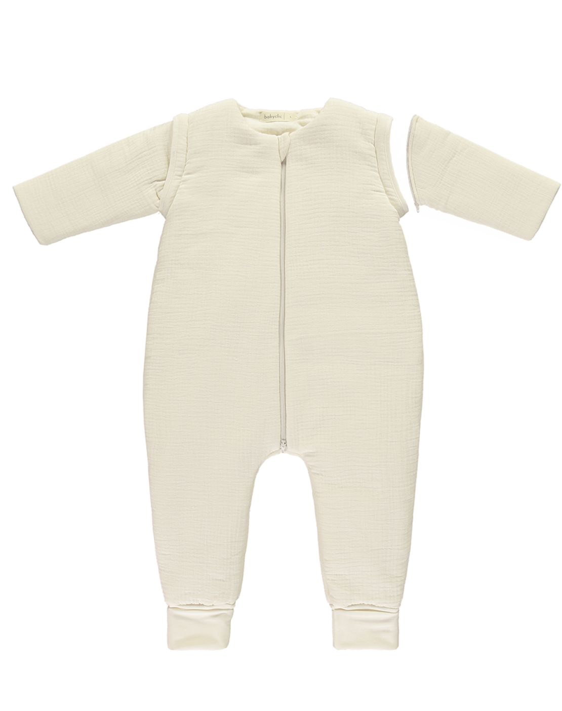 Saco para dormir con pies<br>PLAIN ECRU