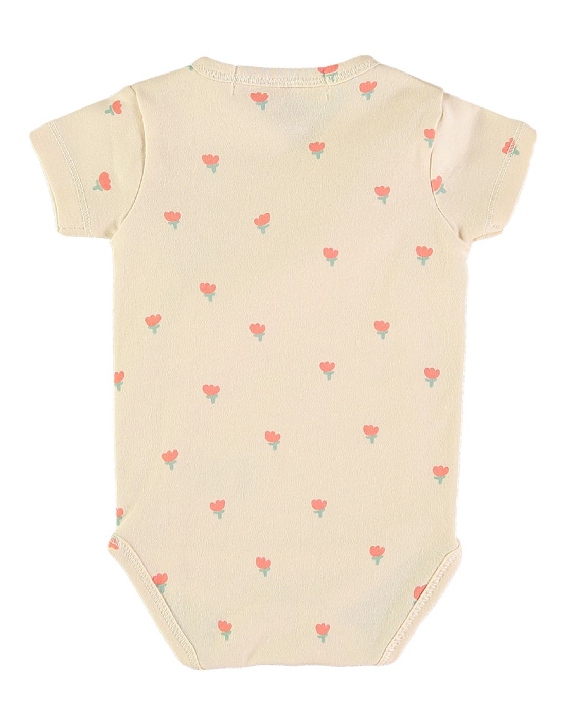 Body manga corta<br>POPPIES ECRU