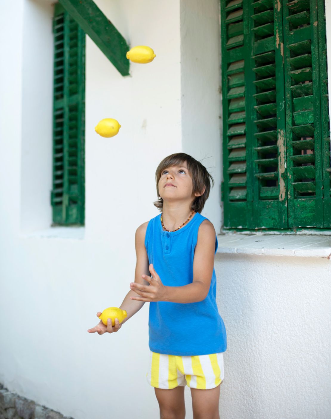 Shorts STRIPES LIMÓN