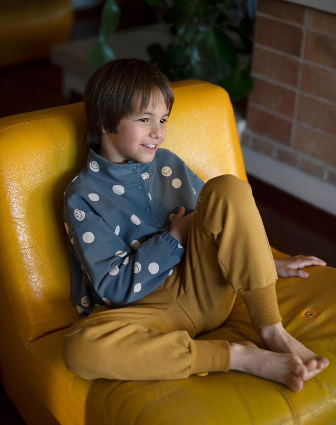 Sweatshirt<br>HAPPY STORM BLUE