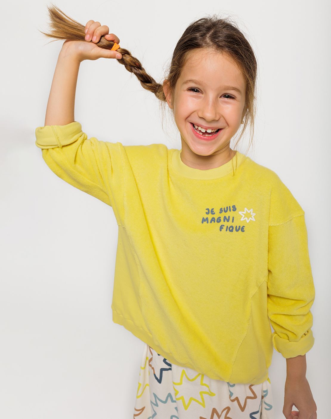 Sweatshirt<br>Magnifique Lemon