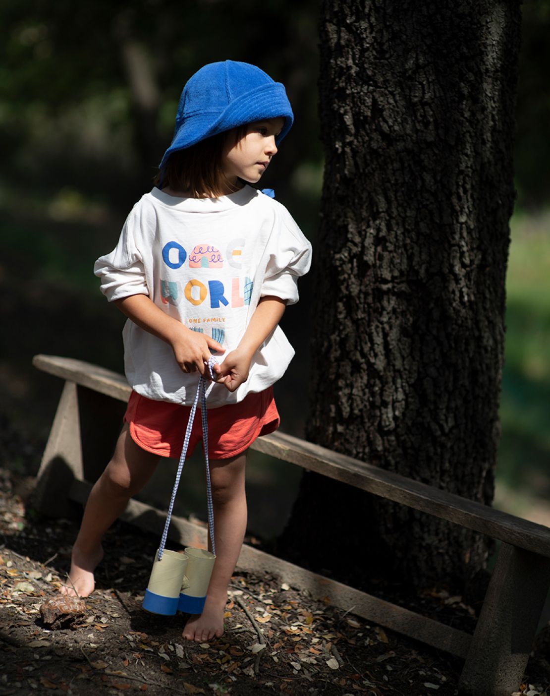 Sweatshirt<br>ONE WORLD WHITE