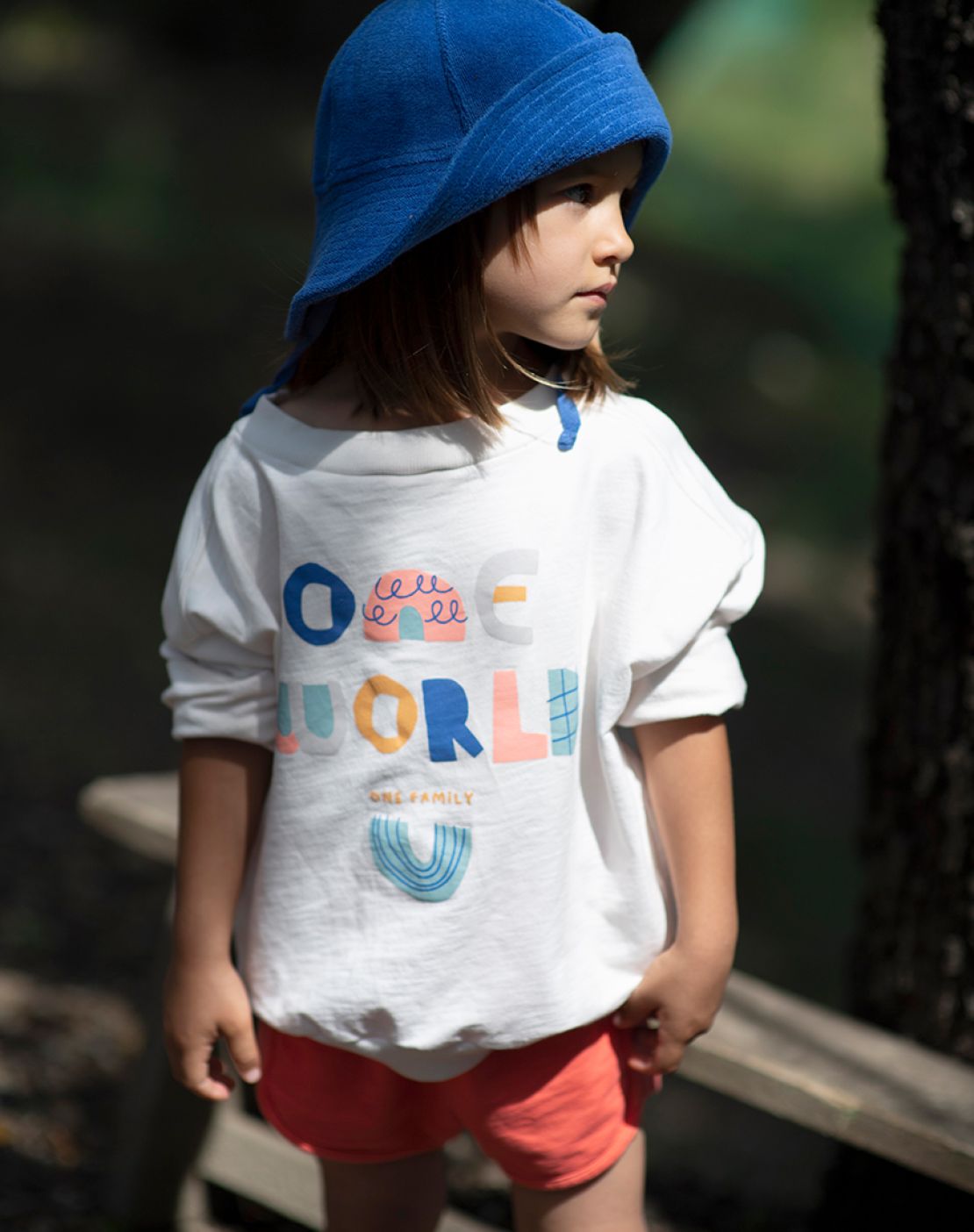 Sweatshirt<br>ONE WORLD WHITE