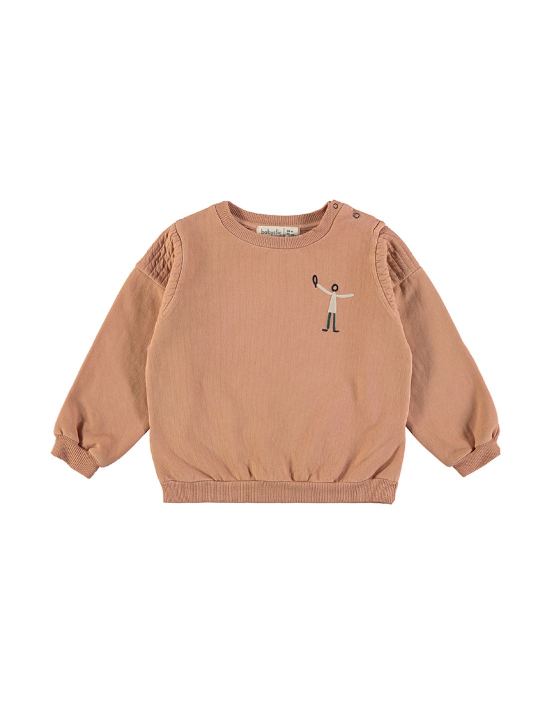 Sweatshirt<br>PERSON TERRACOTA