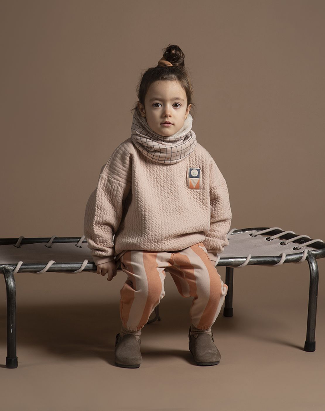 Sweatshirt<br>QUILTED NUDE