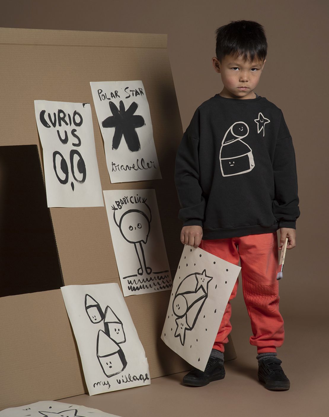 Sweatshirt<br>STARGAZINGS CHARCOAL