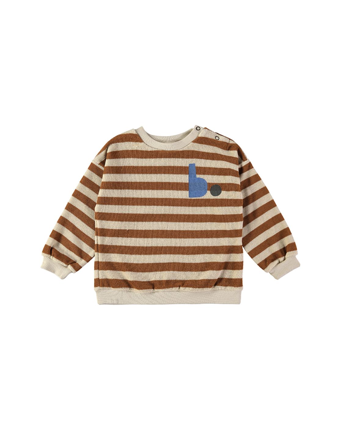 Sweatshirt<br>Stripes Cinnamon