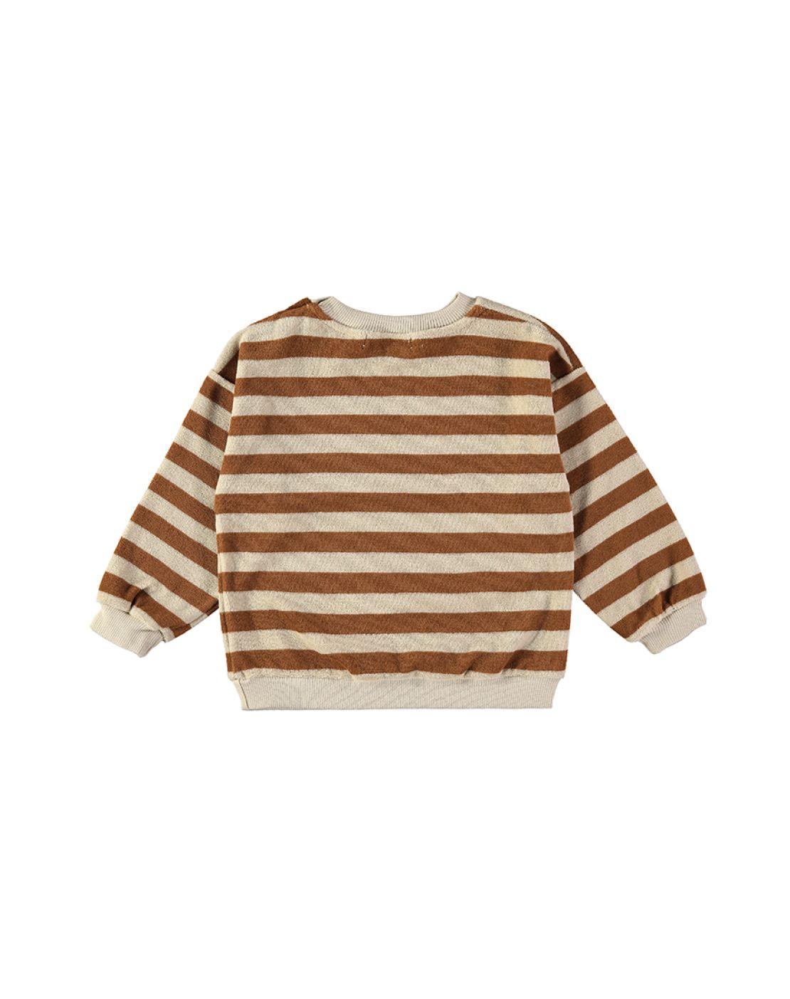 Sweatshirt<br>Stripes Cinnamon