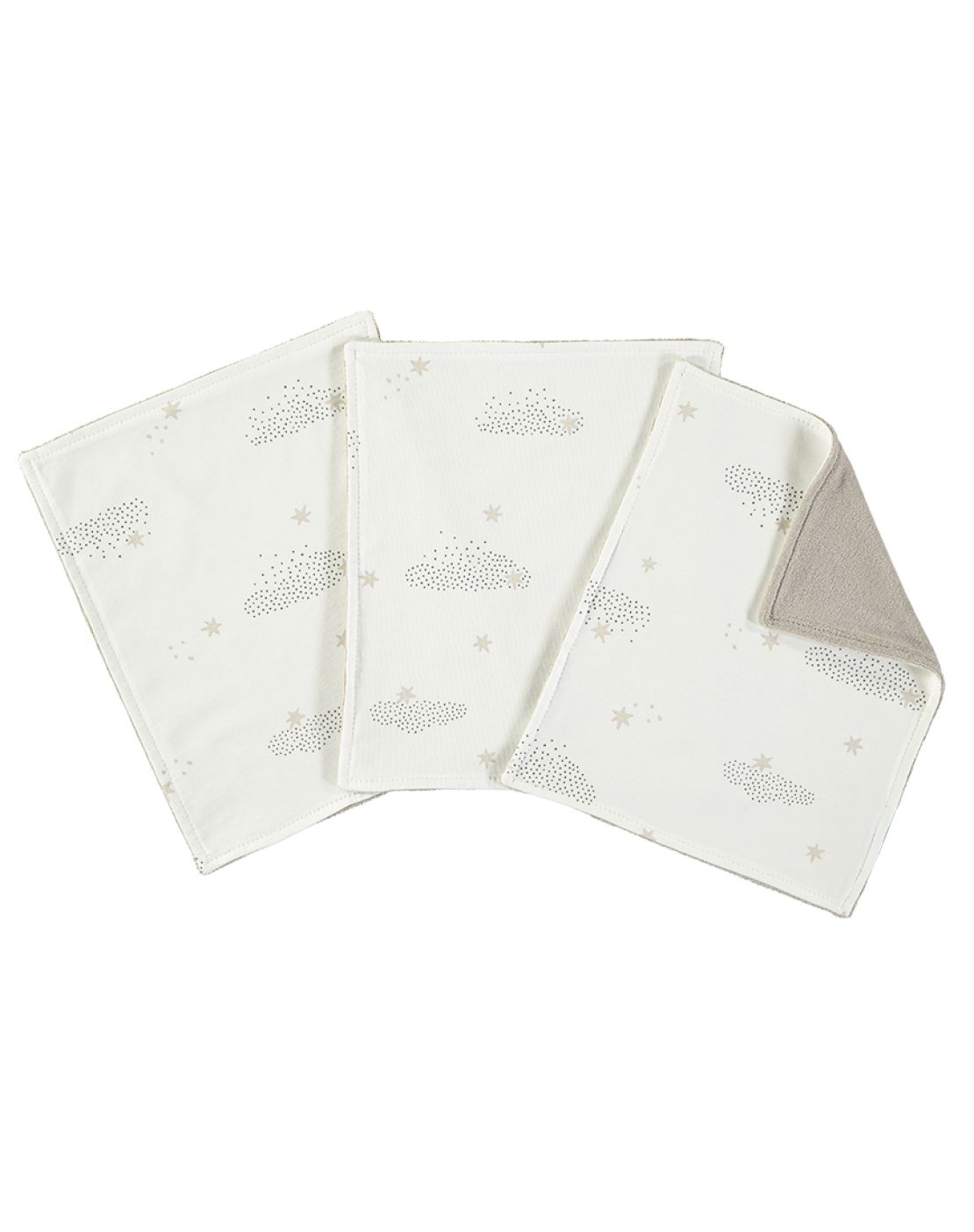 Towel set<br>3 units <br>STARRY NIGHT BLANCO