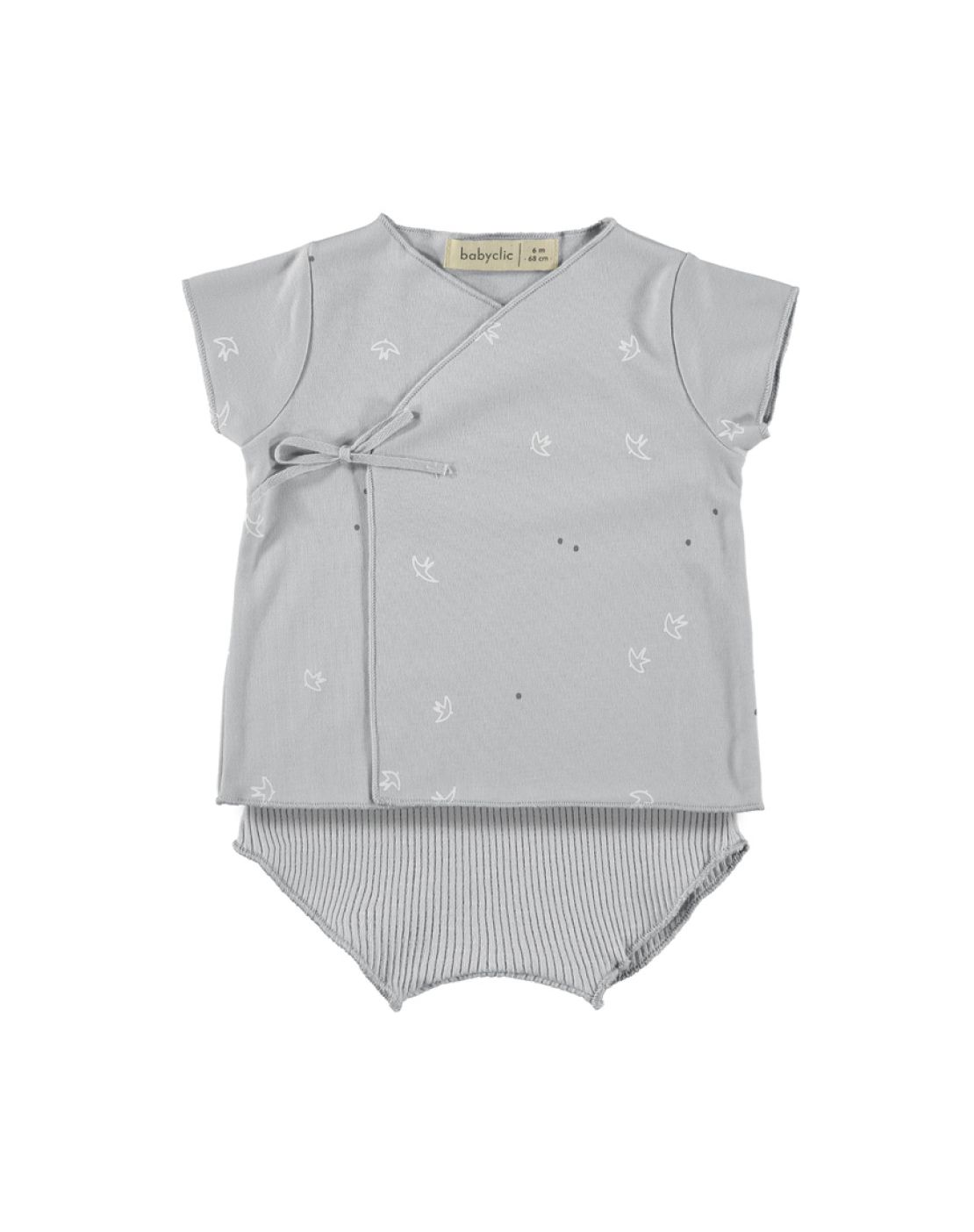 Top + bloomer<br>ORENETA GREY