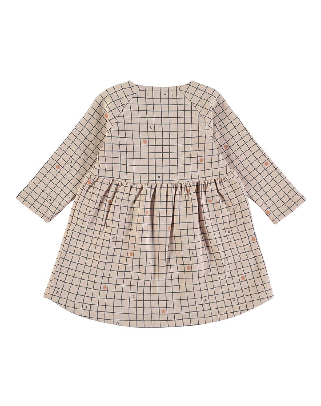 Vestido<br>CHECKS NUDE