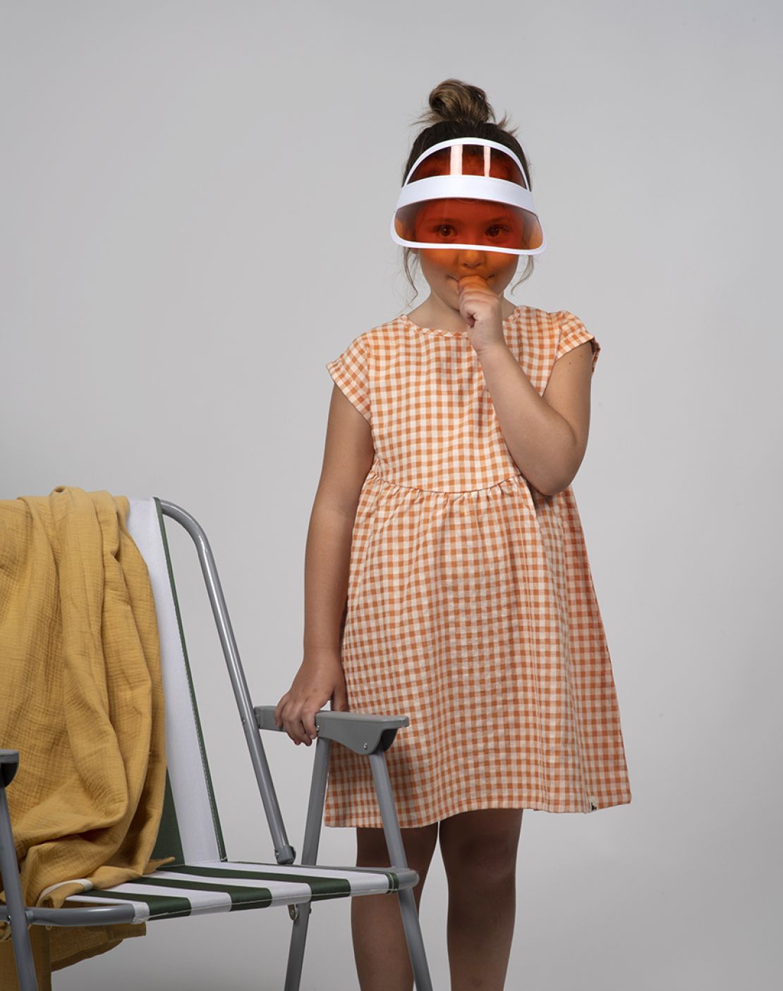 Vestido<br>MATILDA CHECKS RUST