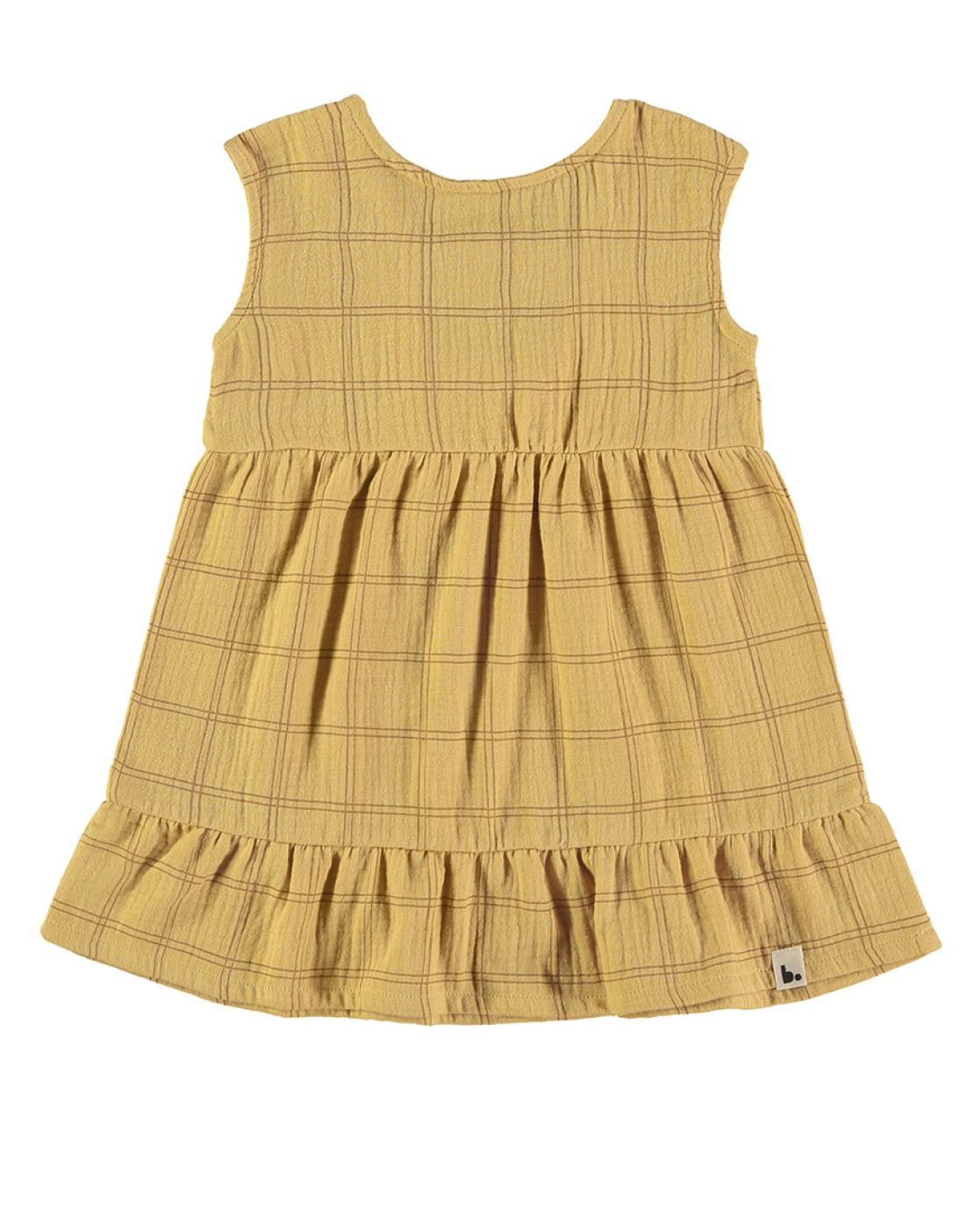 Vestido<br>NINA SQUARES MUSTARD