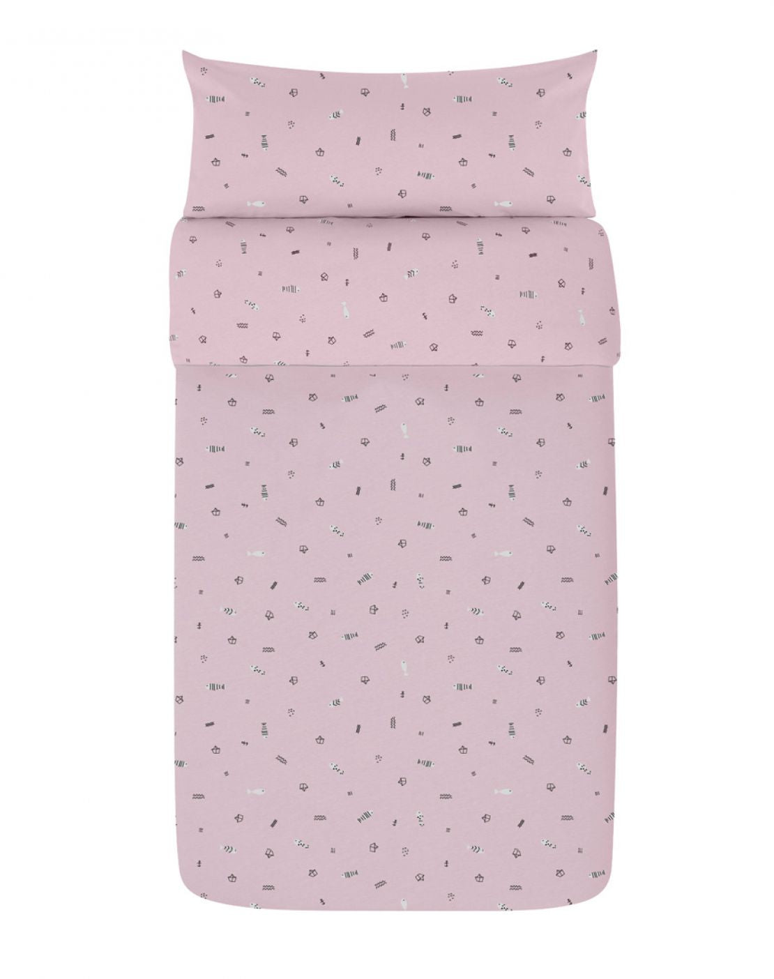 Funda nórdica cama 90X190/200 - BOATS ROSA