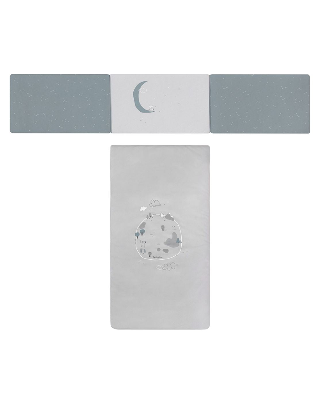Colcha & protector - DELTA VERDE OCEANO