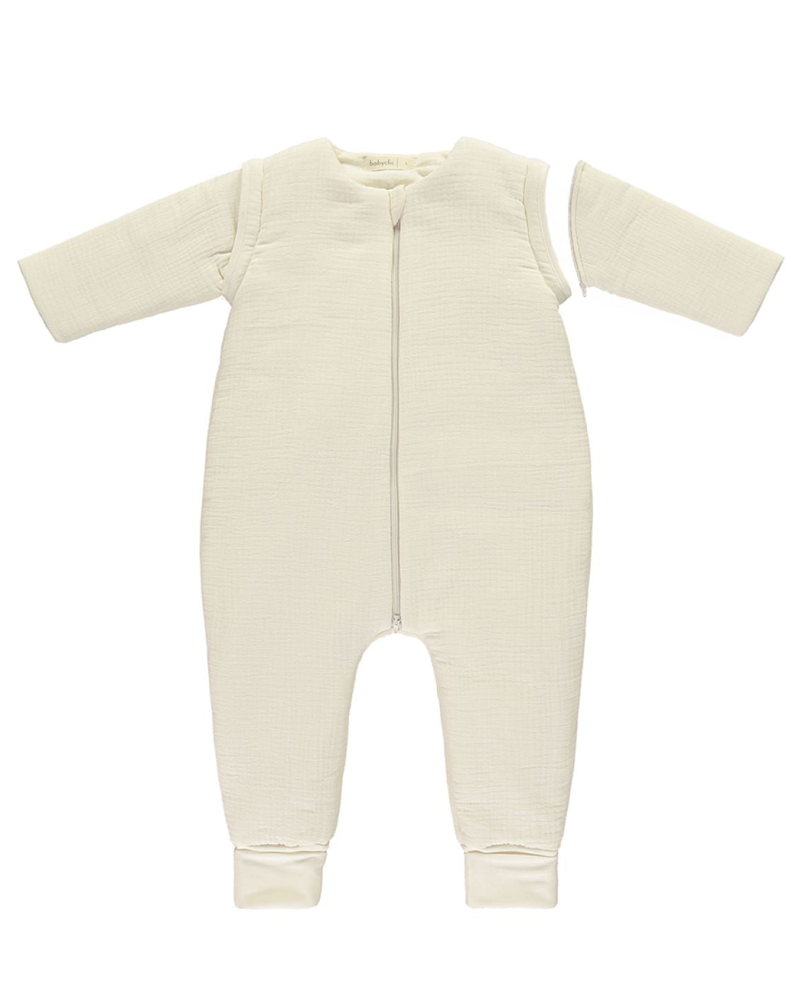 Saco para dormir con pies - PLAIN ECRU