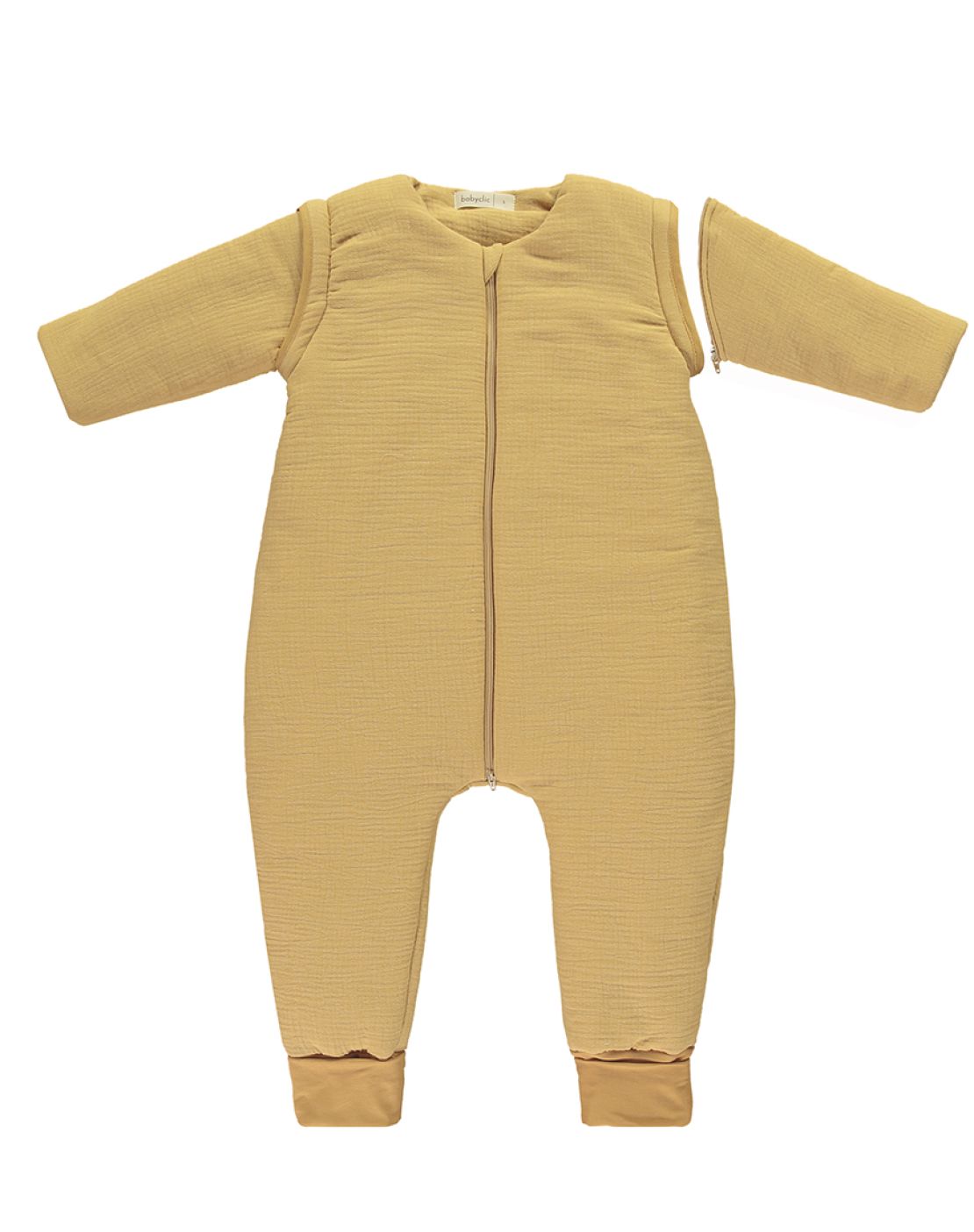 Saco para dormir con pies - PLAIN MOSTAZA
