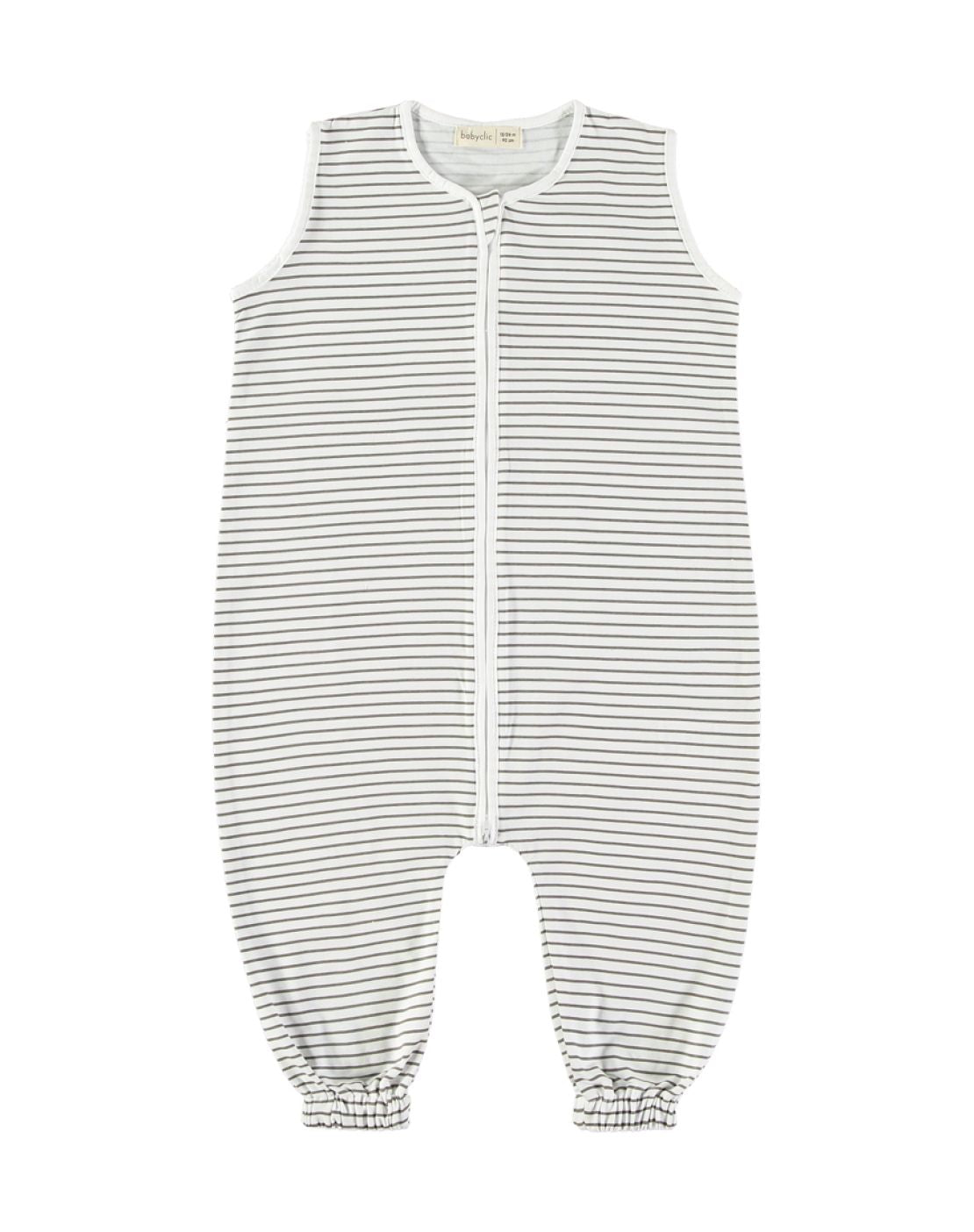 Saco para dormir con pies - RAYAS GRIS