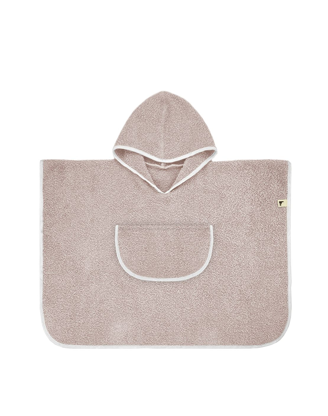 Poncho PLAIN ROSA VINTAGE