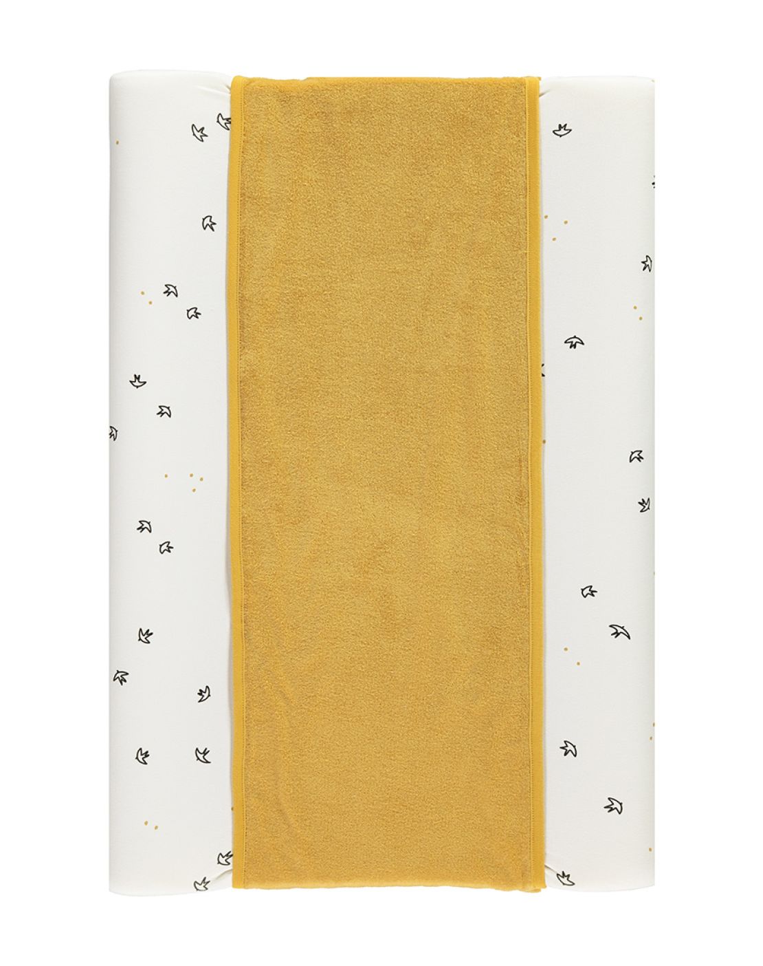 Protector ruzo para funda de cambiador - MOSTAZA