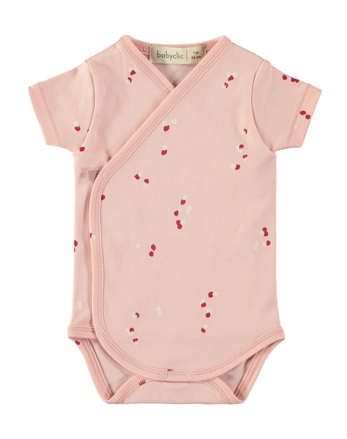 Body manga corta - PETALS ROSA