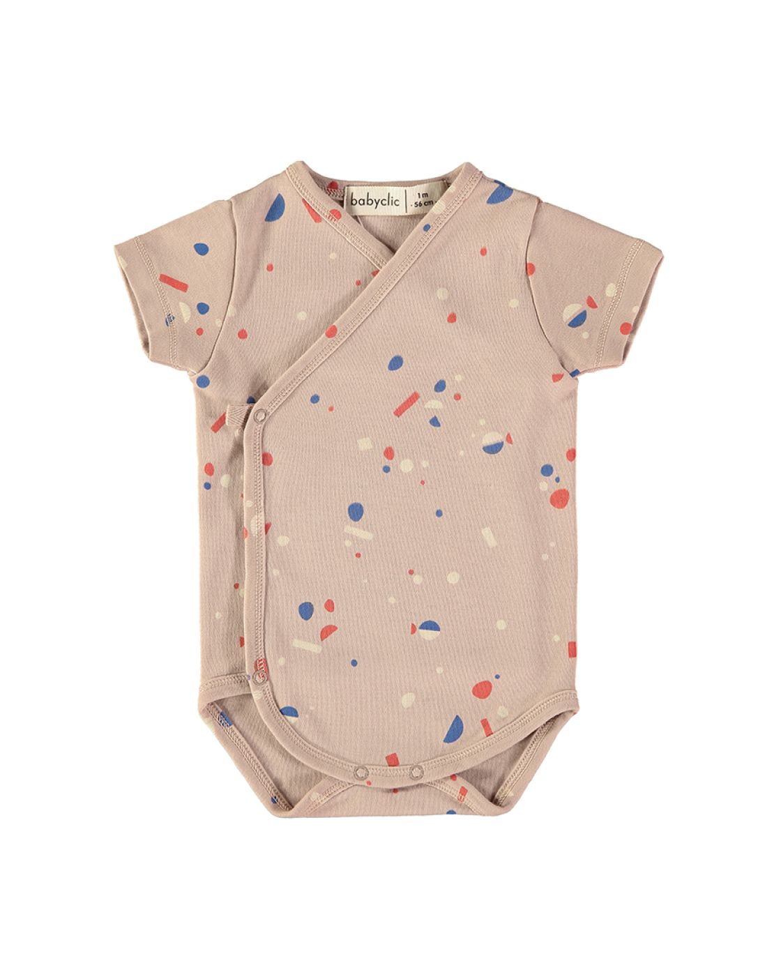 Body manga corta - Sardines Pink