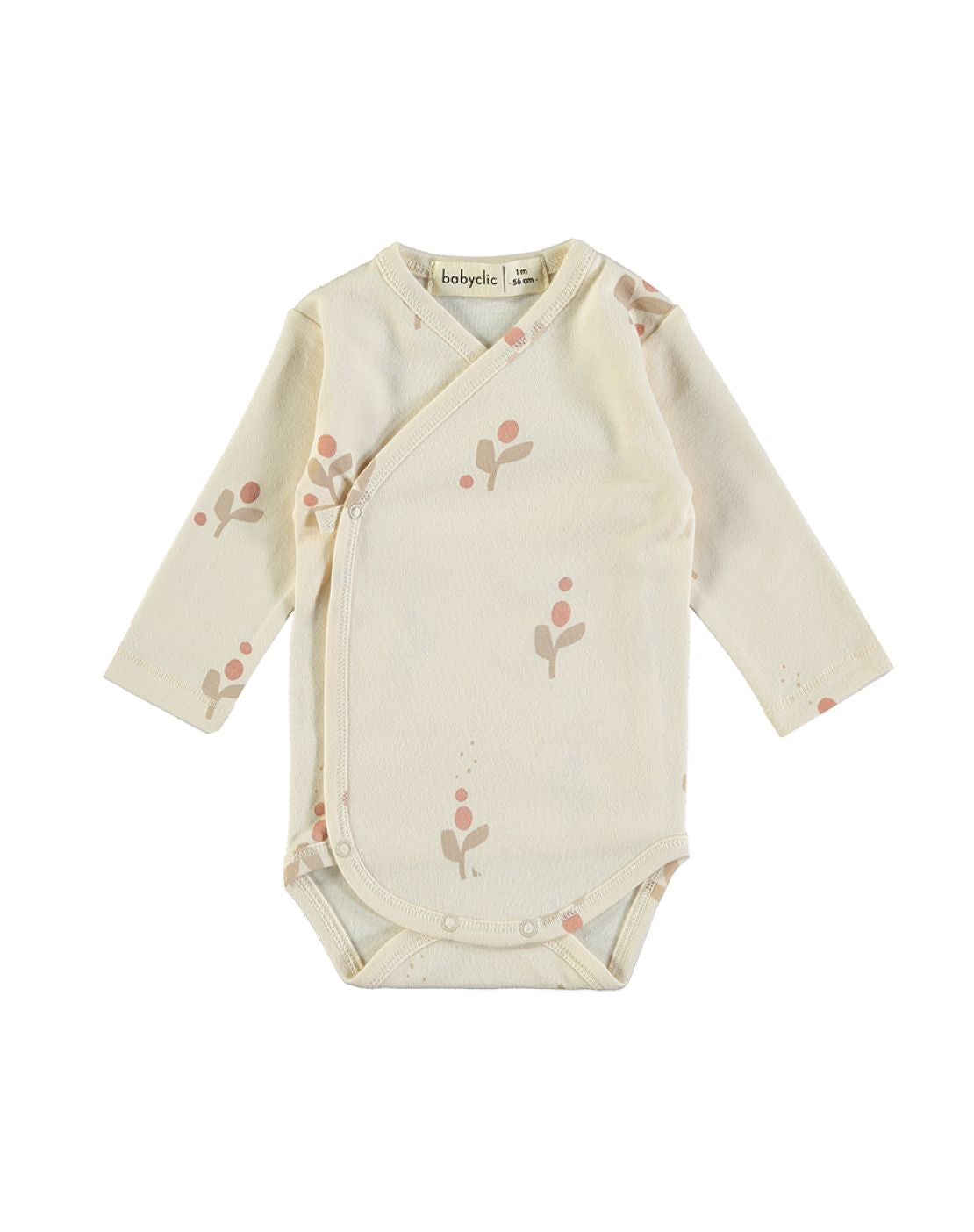 Body manga larga - FLOR CREAM