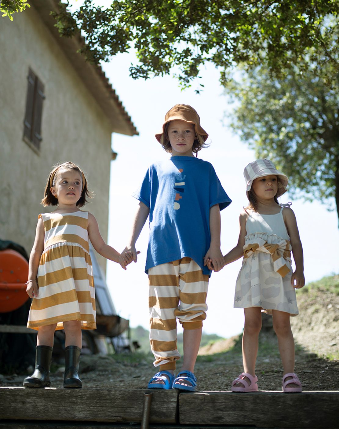 Gorro verano - STRIPES PINK