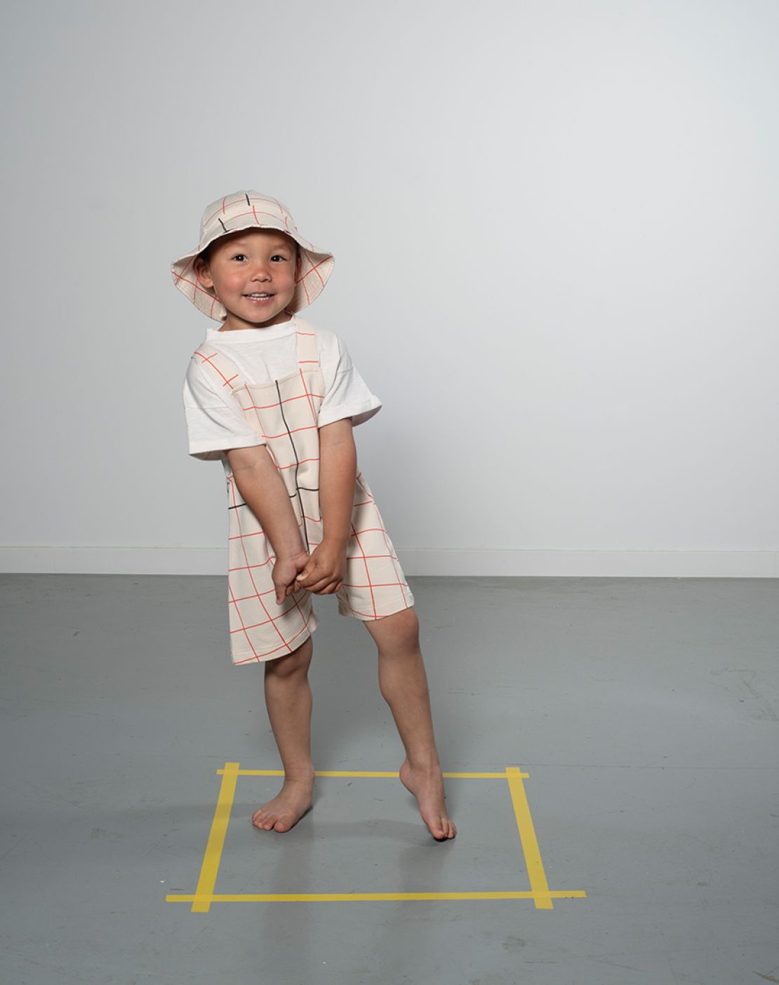 Gorro verano - GRID RED