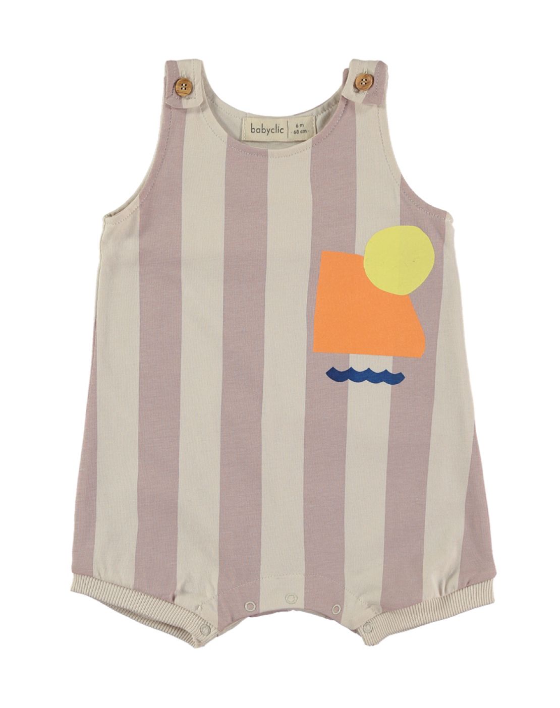 Pelele - STRIPES PINK