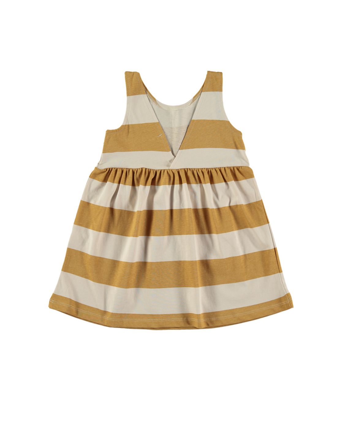 Vestido - STRIPES MUSTARD YELLOW
