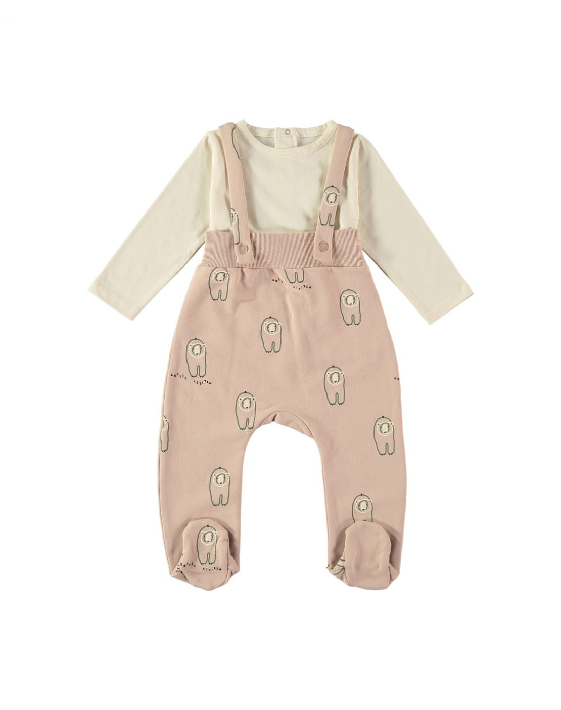 Peto + camiseta - ARCTIC ROSA