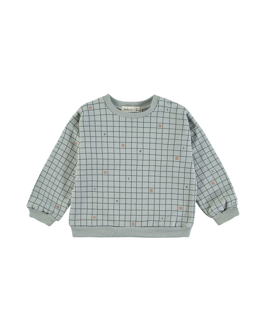 Sudadera - CHECK BLUE