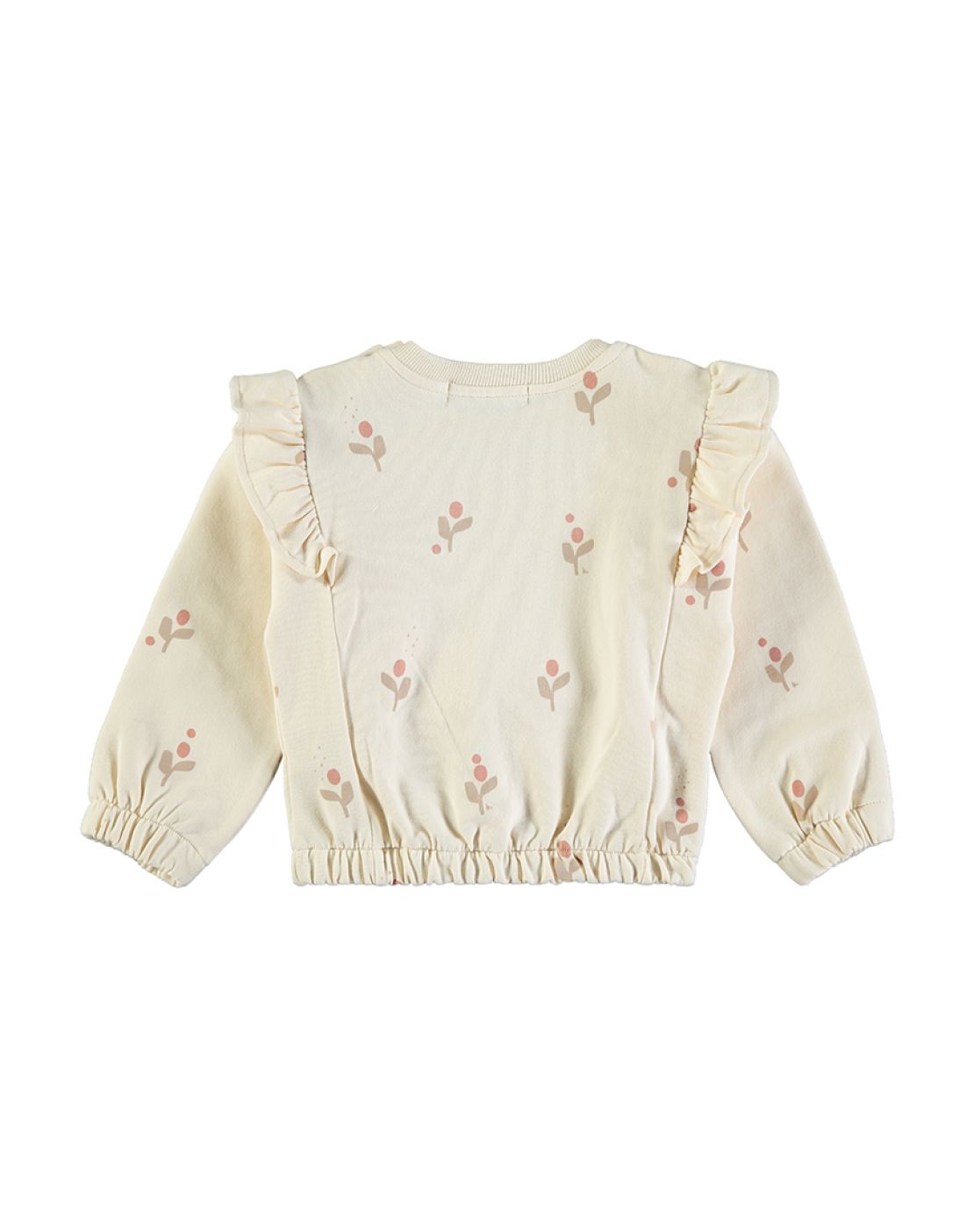 Sudadera - FLOR CREAM