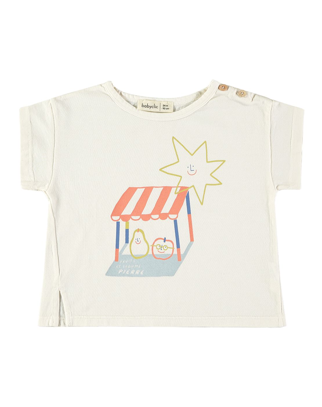 Camiseta - Pierre Ecru