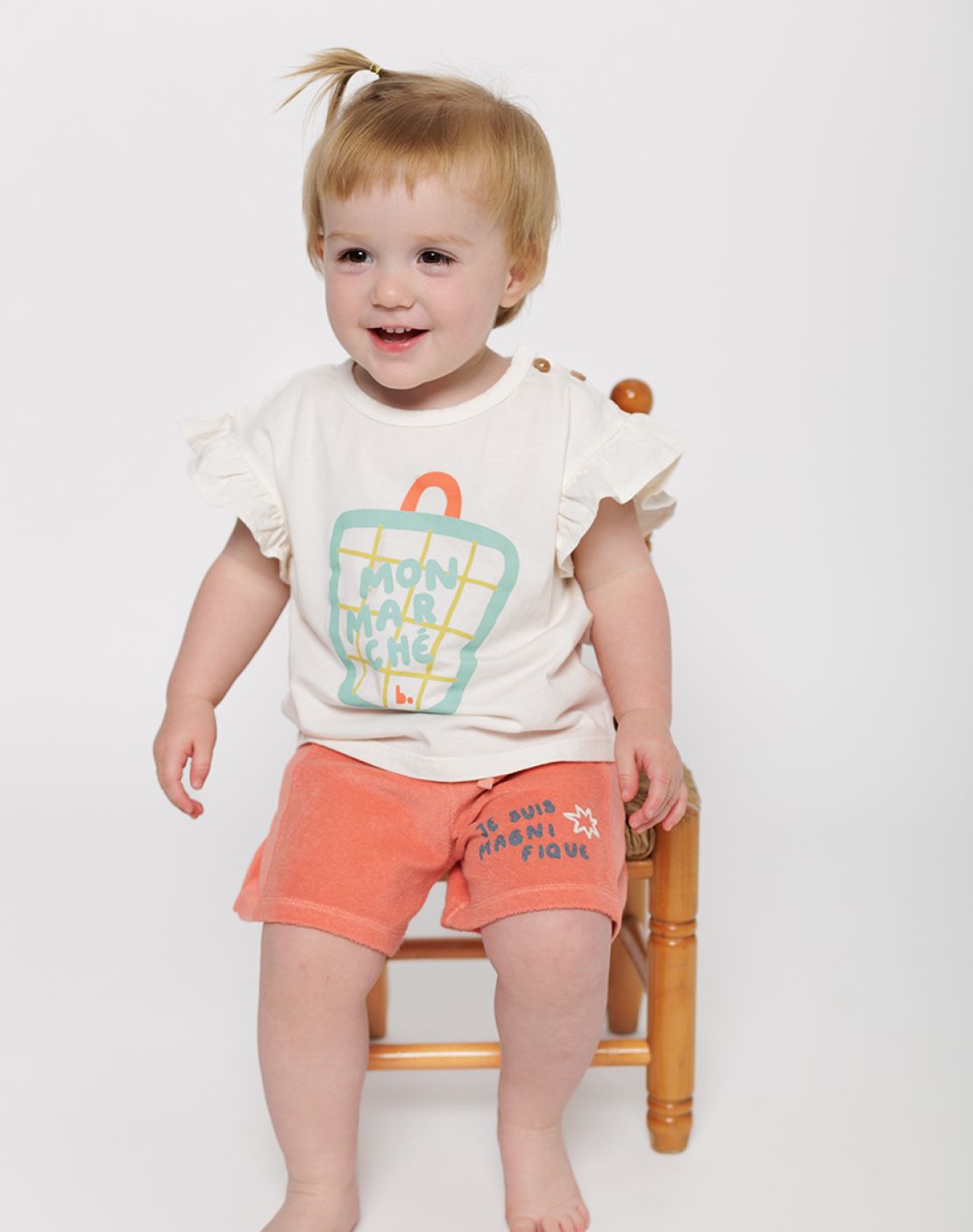 Camiseta - Shopping Bag Ecru