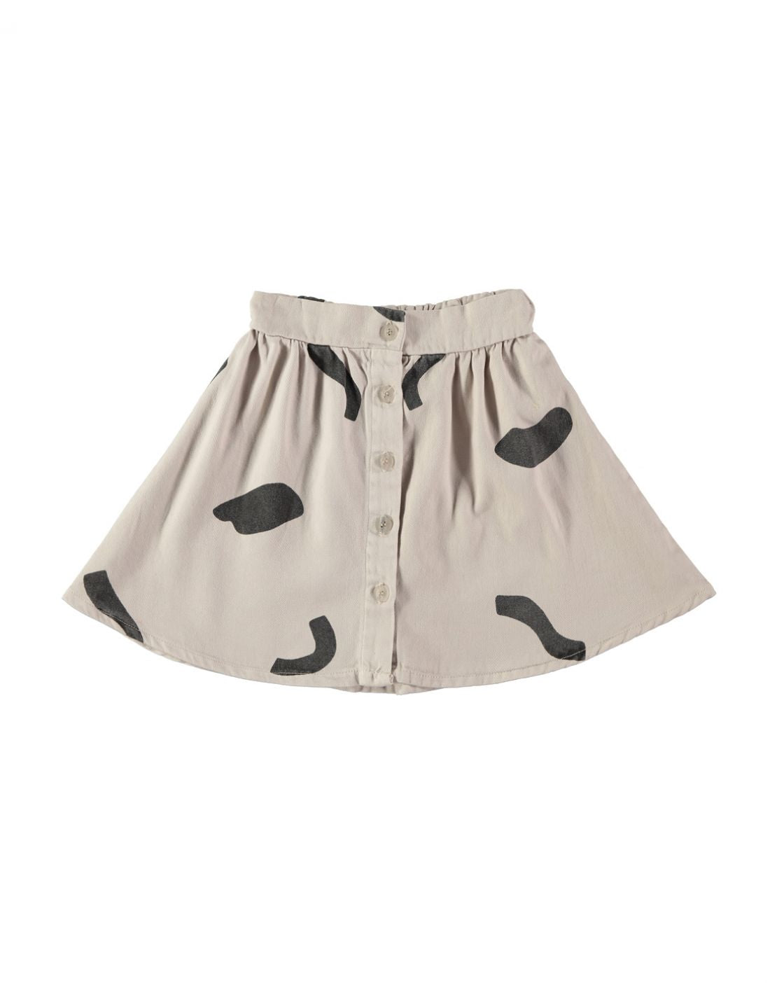 Falda ABSTRACT GRIS SIBERIA