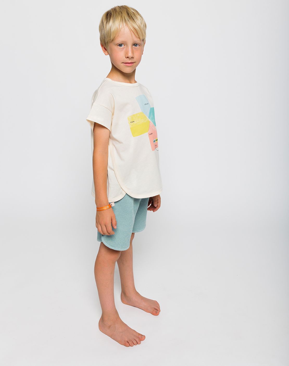 Shorts - Waffle Aqua