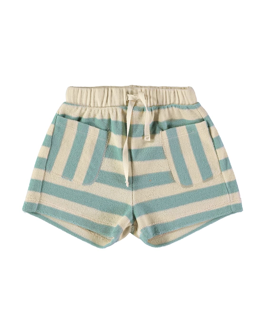 Shorts - Stripes Aqua