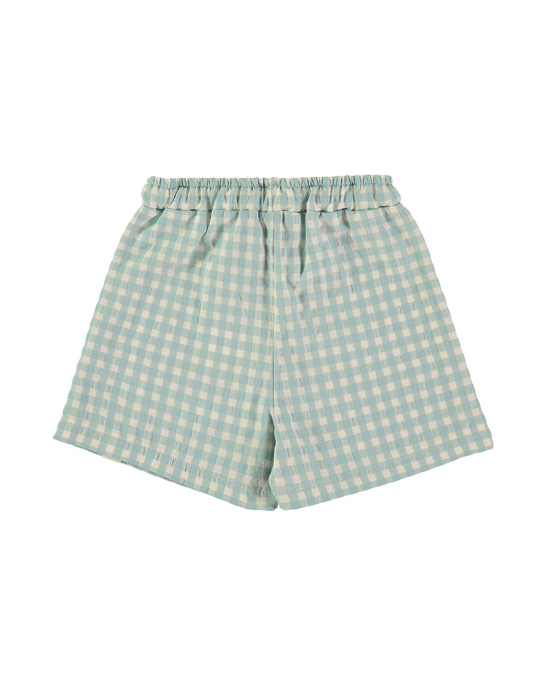 Shorts - CHECKS AQUA