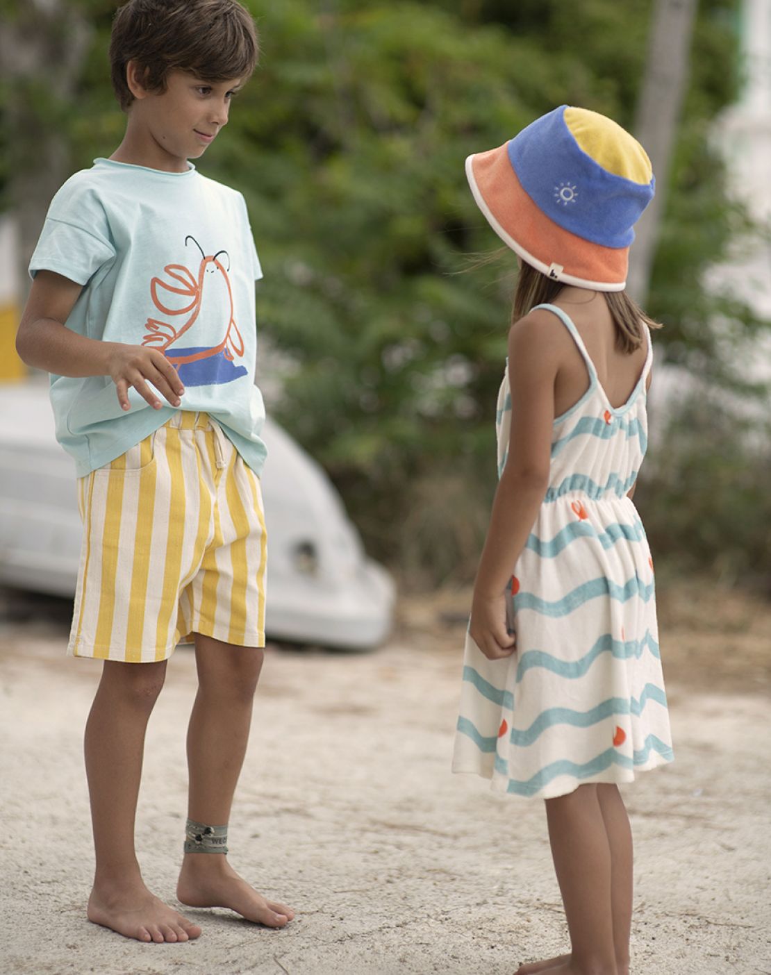 Shorts - NOE STRIPES LEMON