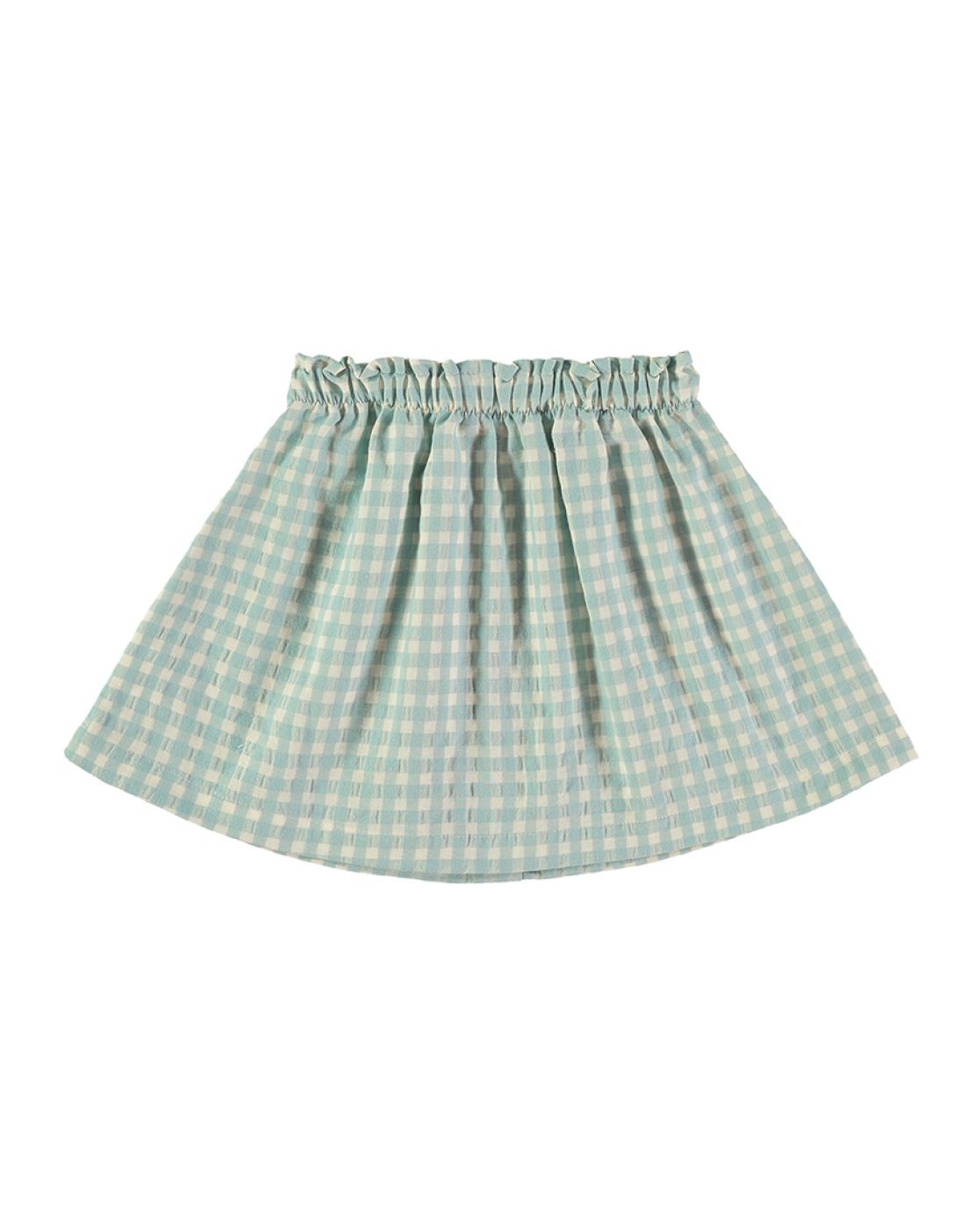 Falda - CHECKS AQUA