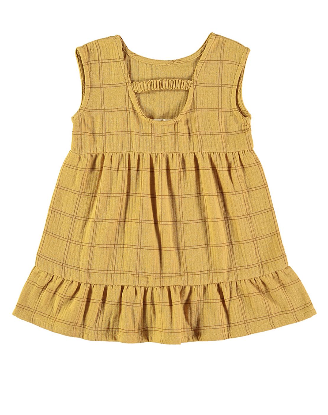Vestido - NINA SQUARES MUSTARD